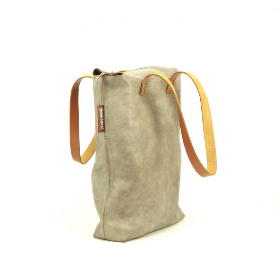 TVL010 PLUS leder, veegwit/naturel - Afbeelding 2